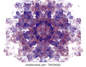 Abstract multicolor mosaic backdrop. Geometric low polygonal background. Design element for book covers, presentations layouts, title backgrounds. Vector clip art.