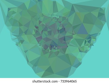 Abstract multicolor mosaic backdrop. Geometric low polygonal background. Design element for book covers, presentations layouts, title backgrounds. Vector clip art.