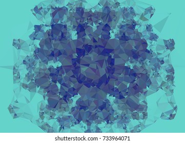 Abstract multicolor mosaic backdrop. Geometric low polygonal background. Design element for book covers, presentations layouts, title backgrounds. Vector clip art.