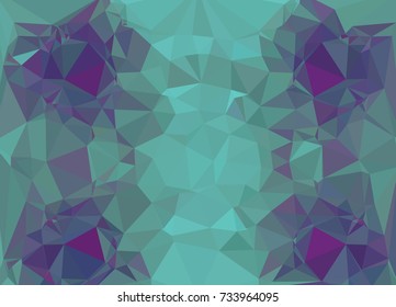 Abstract multicolor mosaic backdrop. Geometric low polygonal background. Design element for book covers, presentations layouts, title backgrounds. Vector clip art.
