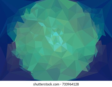 Abstract multicolor mosaic backdrop. Geometric low polygonal background. Design element for book covers, presentations layouts, title backgrounds. Vector clip art.