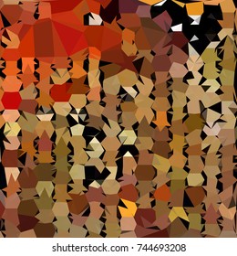 Abstract multicolor mosaic backdrop. Geometric low polygonal background. Design element for book covers, presentations layouts, title backgrounds. Vector clip art.