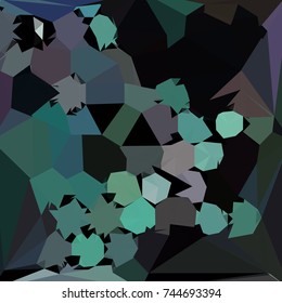 Abstract multicolor mosaic backdrop. Geometric low polygonal background. Design element for book covers, presentations layouts, title backgrounds. Vector clip art.