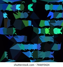 Abstract multicolor mosaic backdrop. Geometric low polygonal background. Design element for book covers, presentations layouts, title backgrounds. Vector clip art.