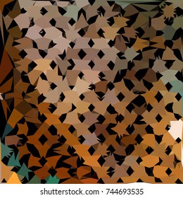 Abstract multicolor mosaic backdrop. Geometric low polygonal background. Design element for book covers, presentations layouts, title backgrounds. Vector clip art.