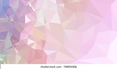 Abstract multicolor mosaic backdrop. Geometric low polygonal background. Design element for posters, business cards, presentations layouts, showcases. Vector clip art.