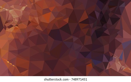Abstract multicolor mosaic backdrop. Geometric low polygonal background. Design element for posters, business cards, presentations layouts, showcases. Vector clip art.