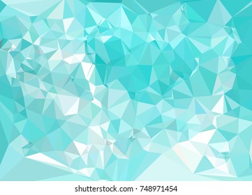Abstract multicolor mosaic backdrop. Geometric low polygonal background. Design element for posters, business cards, presentations layouts, showcases. Vector clip art.