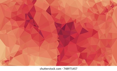 Abstract multicolor mosaic backdrop. Geometric low polygonal background. Design element for posters, business cards, presentations layouts, showcases. Vector clip art.