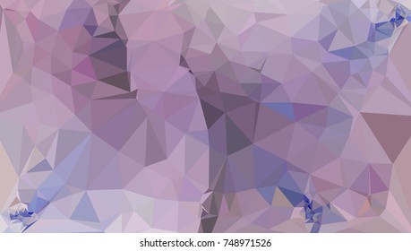 Abstract multicolor mosaic backdrop. Geometric low polygonal background. Design element for posters, business cards, presentations layouts, showcases. Vector clip art.