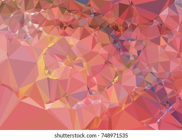 Abstract multicolor mosaic backdrop. Geometric low polygonal background. Design element for posters, business cards, presentations layouts, showcases. Vector clip art.