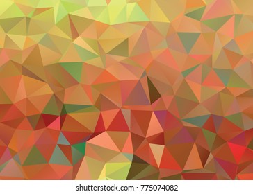 Abstract multicolor mosaic backdrop. Geometric low polygonal background. Design element for book covers, presentations layouts, title backgrounds. Vector clip art.