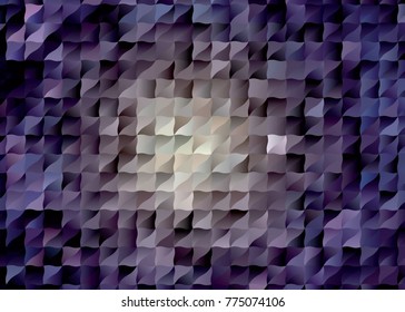 Abstract multicolor mosaic backdrop. Geometric low polygonal background. Design element for book covers, presentations layouts, title backgrounds. Vector clip art.