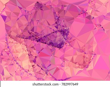 Abstract multicolor mosaic backdrop. Geometric low polygonal background. Design element for book covers, presentations layouts, title backgrounds. Vector clip art.