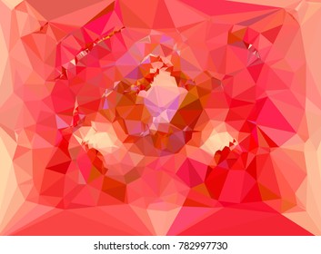 Abstract multicolor mosaic backdrop. Geometric low polygonal background. Design element for book covers, presentations layouts, title backgrounds. Vector clip art.