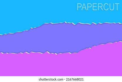 plantilla de fondo de pantalla de corte de papel multicolor para banners, volantes y presentaciones.