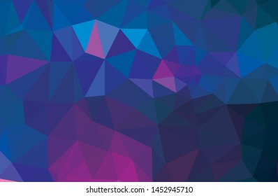Abstract multicolor purple and blue background. Vector polygonal design illustrator