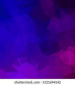 Abstract multicolor purple and blue background. Vector polygonal design illustrator