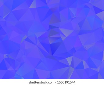 Abstract multicolor purple and blue background. Vector polygonal design 