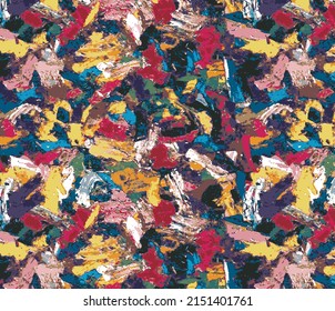 abstract multicolor random shape motif illustration textile vector design digital image can be used for packaging wrapping paper