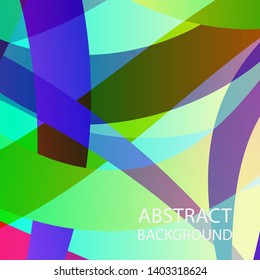 Abstract multicolor wave background. - vector