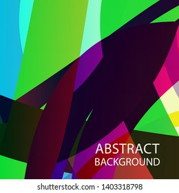 Abstract multicolor wave background. - vector