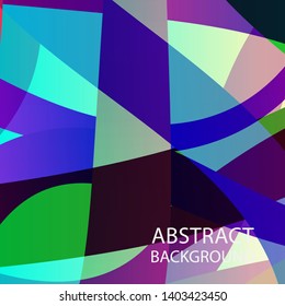 Abstract multicolor wave background. - vector
