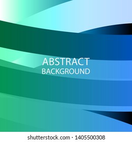 Abstract multicolor wave background. - vector