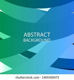 Abstract multicolor wave background. - vector