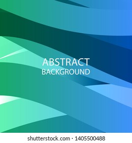 Abstract multicolor wave background. - vector