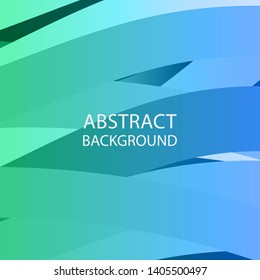 Abstract multicolor wave background. - vector