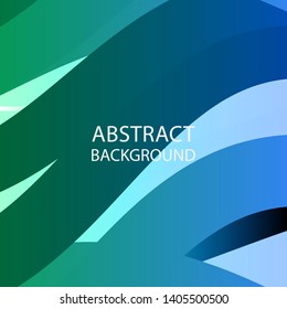 Abstract multicolor wave background. - vector