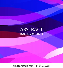 Abstract multicolor wave background. - vector