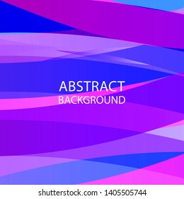Abstract multicolor wave background. - vector