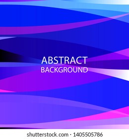 Abstract multicolor wave background. - vector