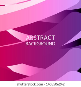 Abstract multicolor wave background. - vector