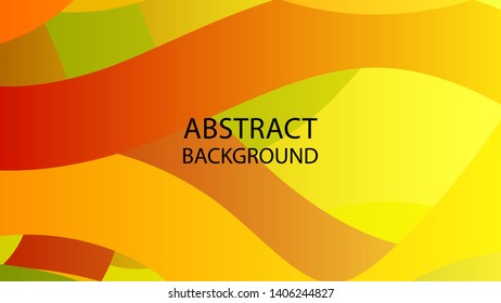 Abstract multicolor wave background. - vector