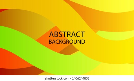 Abstract multicolor wave background. - vector