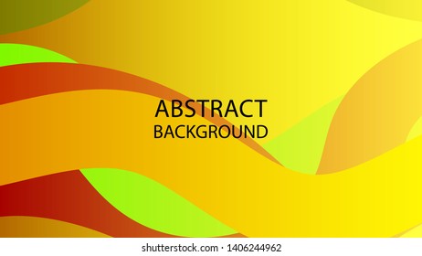 Abstract multicolor wave background. - vector