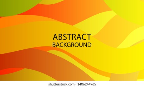 Abstract multicolor wave background. - vector