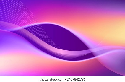 abstract multicolor waves background with motion blur