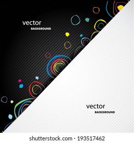 Abstract multicolored background