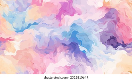 Abstract multicolored background. Blending watercolor paints. Vector illustration for design. Cover background, invitation background, packaging design, wall drawings, fabric and printing.