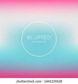 Abstract multicolored background. blur effect wallpaper. bokeh design backdrop for banner, poser, website background, and cover page template. vector illustration