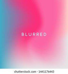 Abstract multicolored background. blur effect wallpaper. bokeh design backdrop for banner, poser, website background, and cover page template. vector illustration