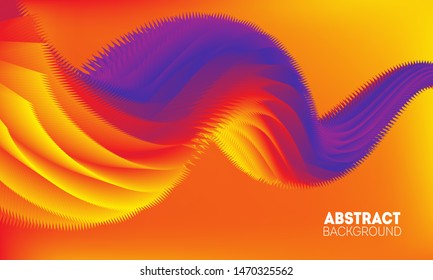 Abstract multicolored background. Creative illustration for banner, web, landing, page, cover, ad, greeting, card, promotion, print.