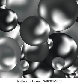 Abstract multicolored background with pearls. Modern festive illustration.