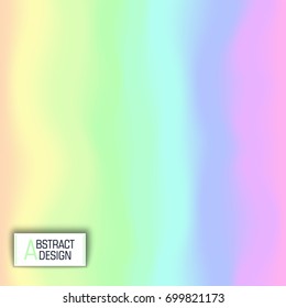 Abstract multicolored background. Soft combination of colors. Vector design. Modern Memphis style