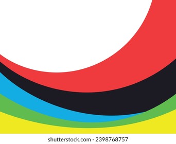 Abstract multicolored background. Vector graphics for design. Waves, texture.