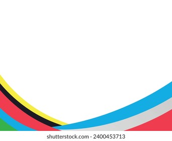 Abstract multicolored background. Vector graphics for design. Waves, texture.